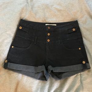 High waisted Topshop shorts